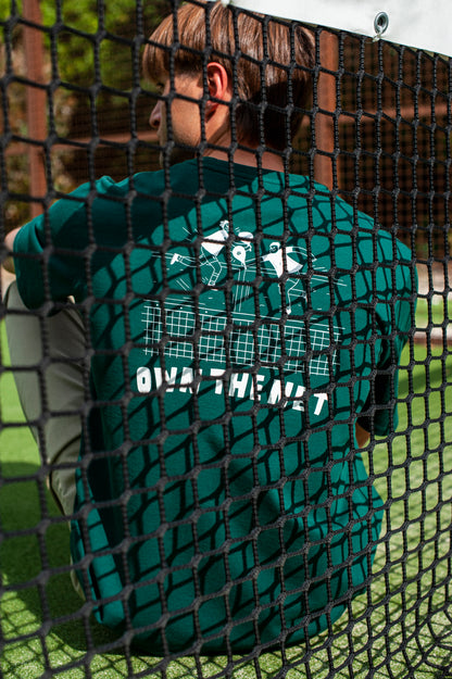 Own the Net Tee - Bottle Green