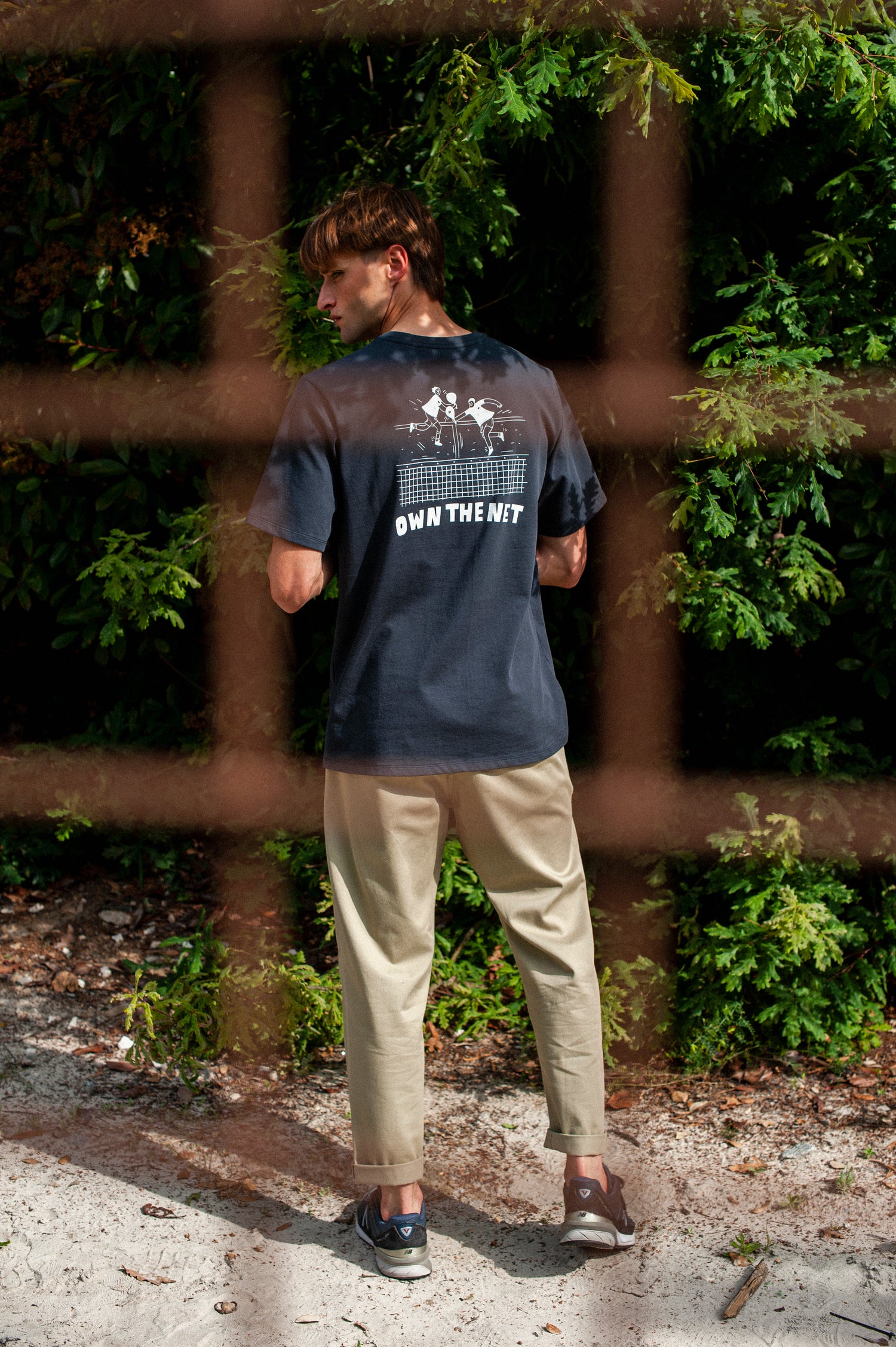 Own the Net Tee - Dark Navy