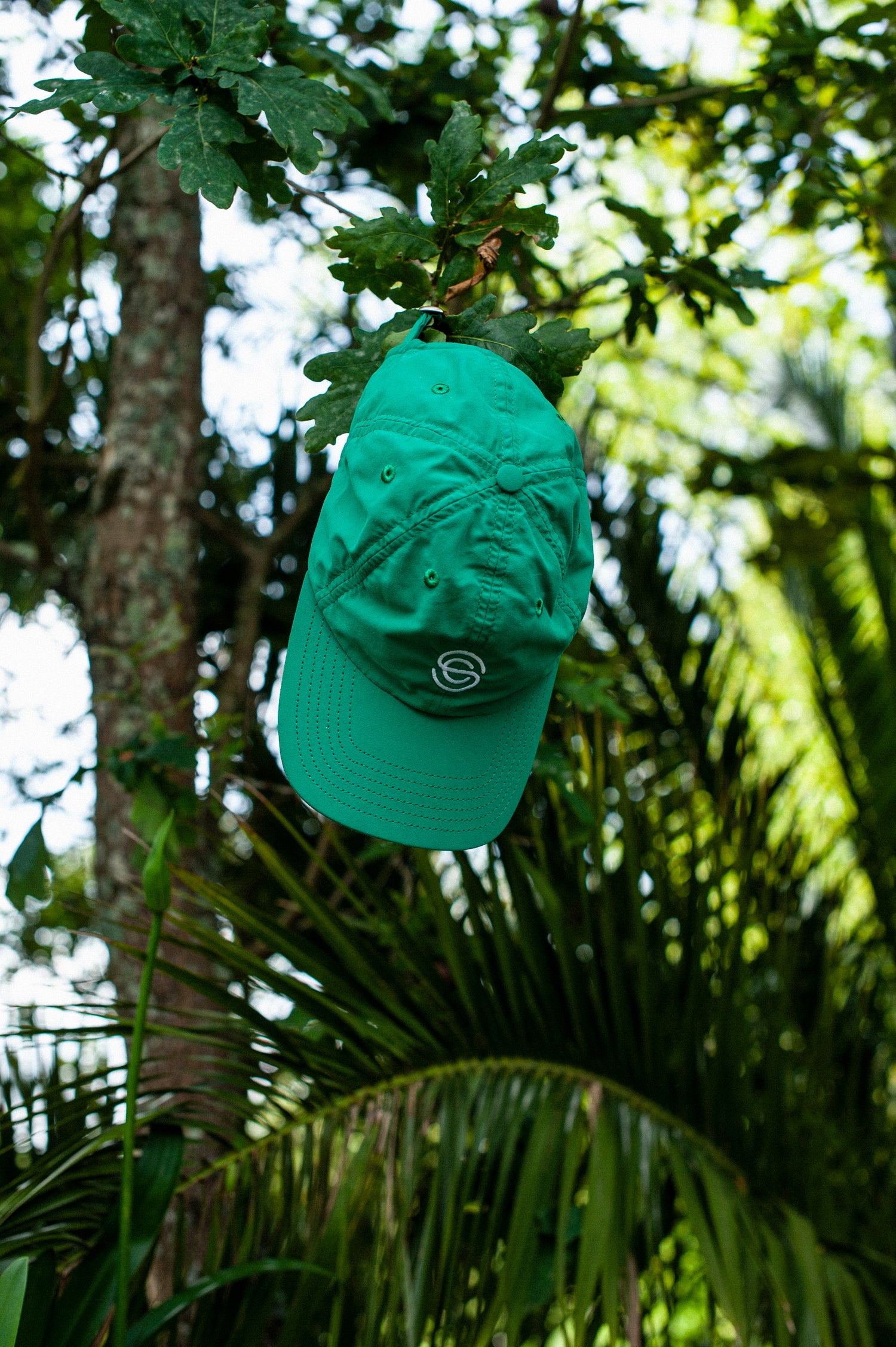 Logo Nylon Cap - Green