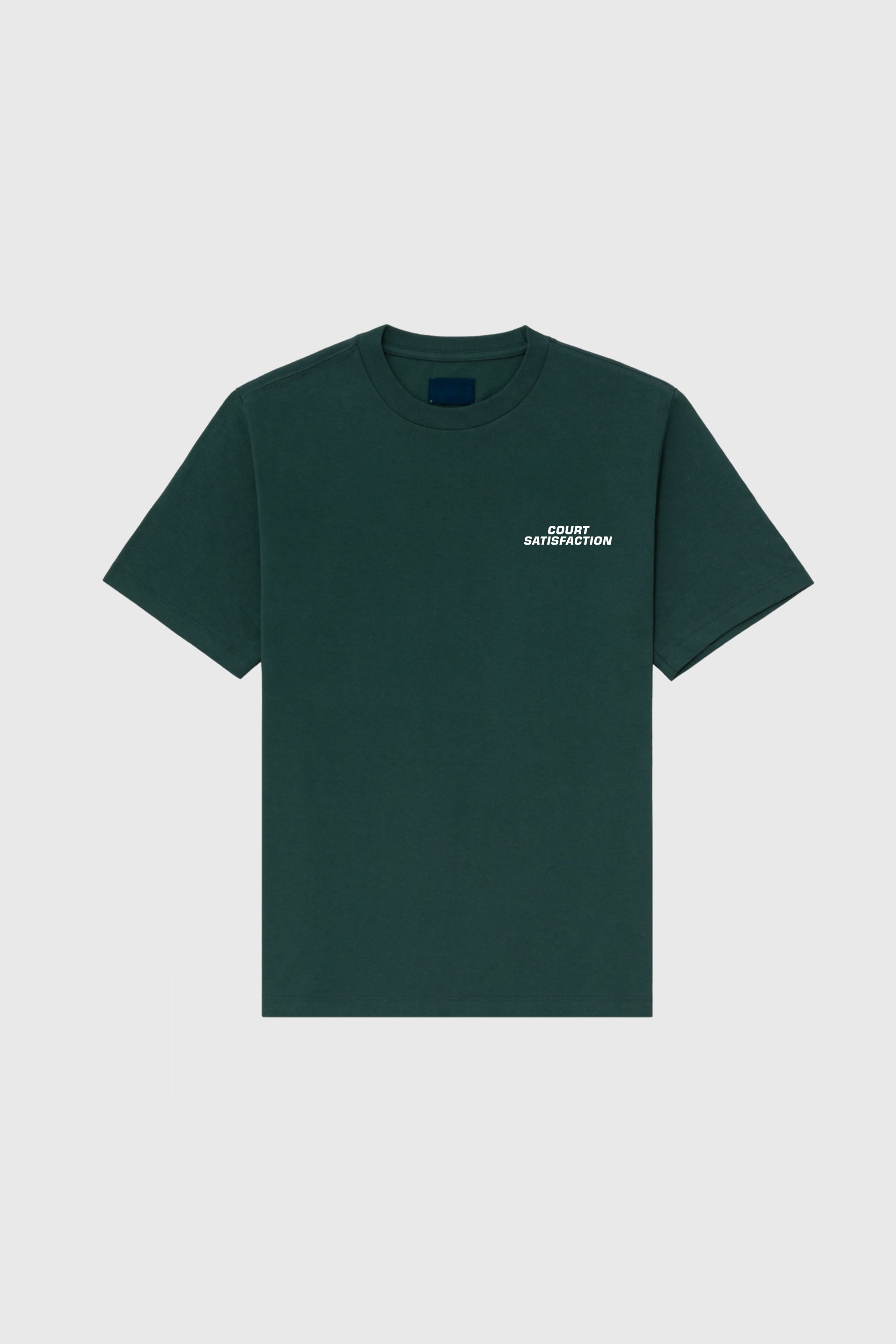 Own the Net Tee - Bottle Green